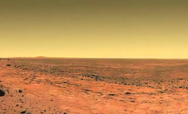 火星的天空正常时候是黄褐色!_尘埃_大气层_颗粒