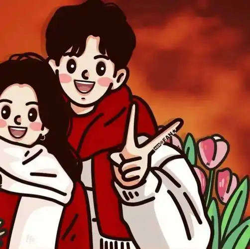 情侣头像 | 行己所爱 爱己所行_goodluck