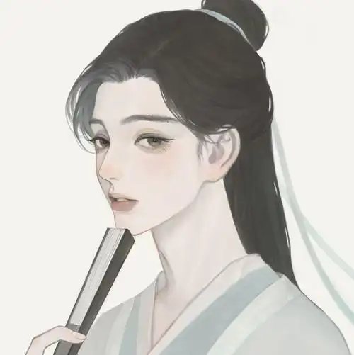 一组手绘古风头像