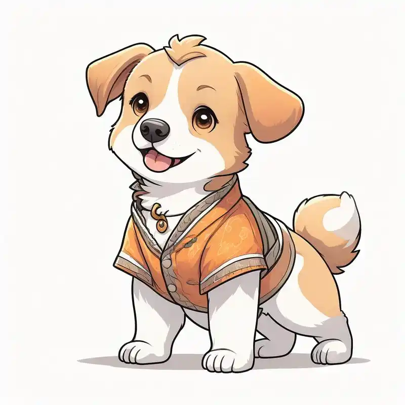 哇～看看这些超级可爱的小狗狗卡通头像,是不是超级适合微信头像呢?