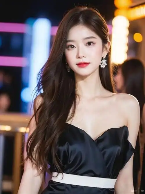 美女优雅女神降临白色连衣裙精致妆容惊艳全场你准备好迎接她的美丽了