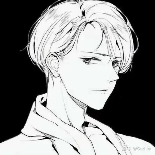 qq个性头像_微信头像_女生素描头像