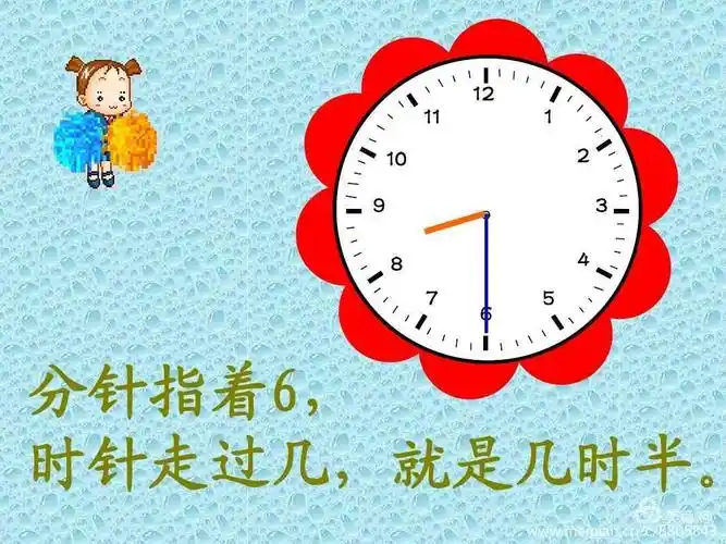 课程——金钥匙幼儿园寒假线上课程第五天 写美篇《认识整点和半点》