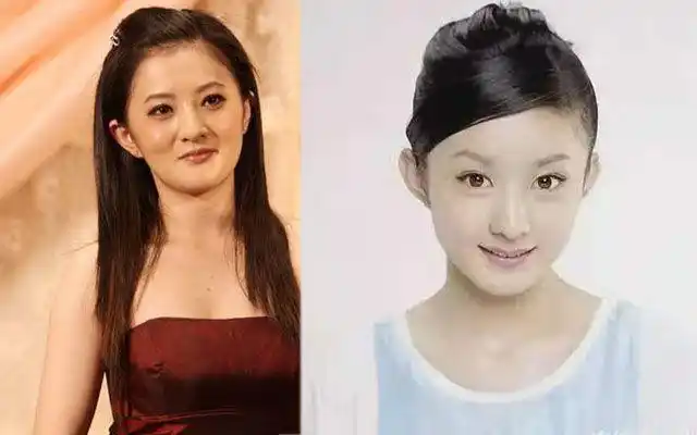 我觉得比赵丽颖是否整容这个问题更有意义,对比赵丽颖和金铭的长相