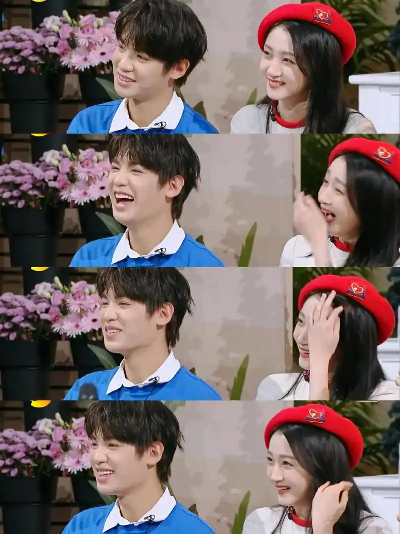 漂亮彤姐和她的"非主流弟弟"冷少黄明昊.#综艺 #综艺节目片 - 抖音