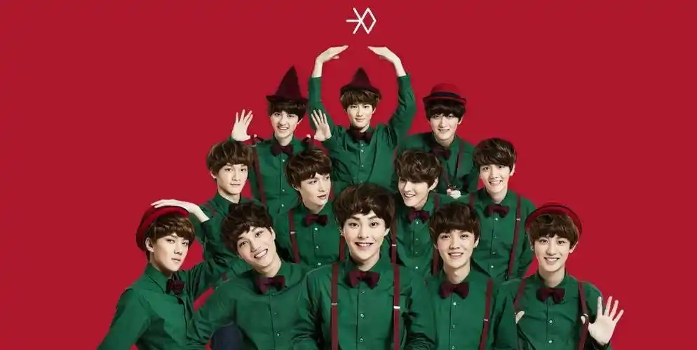 发行10年后,exo《初雪》成为了最受欢迎的冬季challenge歌曲_挑战