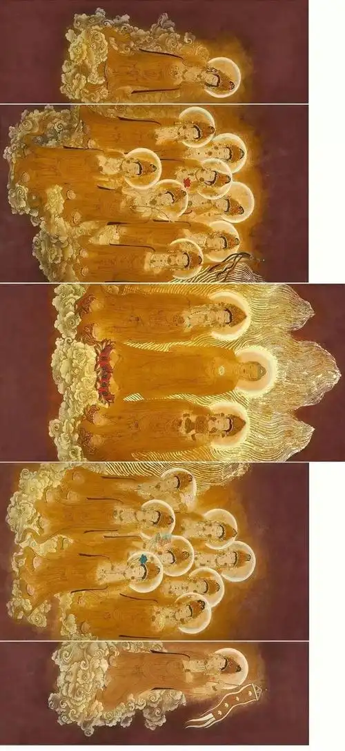 她的佛像,莲花惊艳画坛!