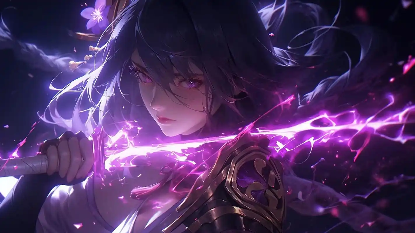 雷电将军:此刻——寂灭之时【动态壁纸在主页视频】#动漫# #原神