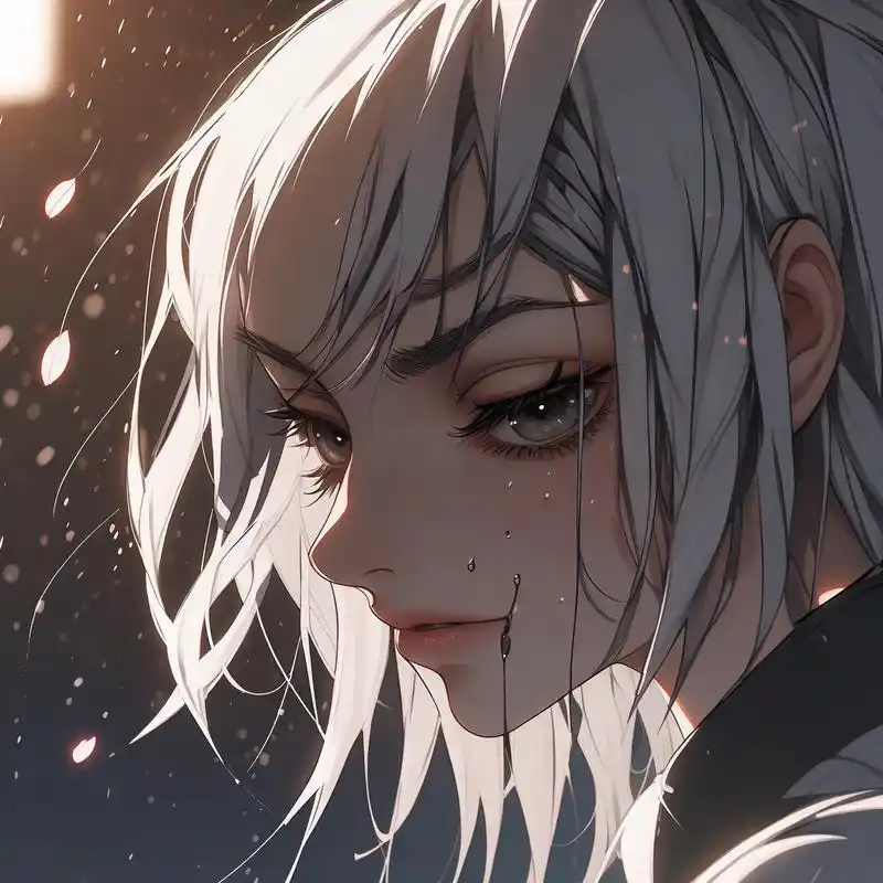 女生流泪头像💧谁看了不迷糊～ 女生流泪头像来啦!