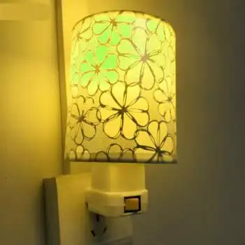 遥控卧室床头插座灯粉色温馨七彩情调氛围灯定制款定制温馨黄插座开关