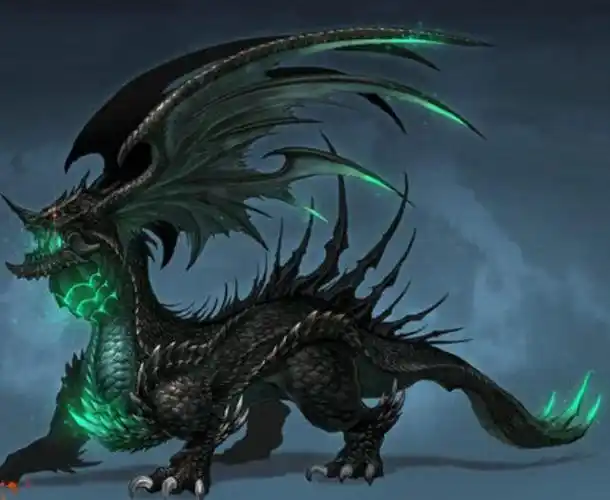 top 09 紫姬——本体为地狱魔龙王,是最接近极致属性——暗黑力量的龙