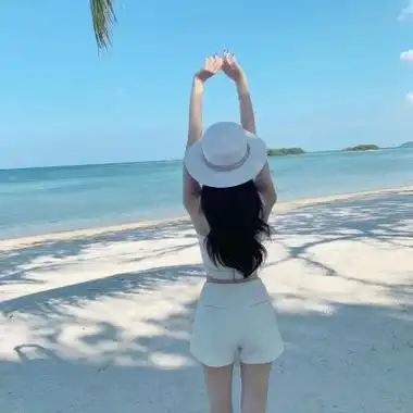 女头像唯美有气质背影女人最适合的微信头像背影图片