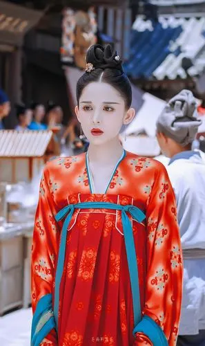 古力娜扎# 风起霓裳 | 库狄琉璃 剧照 | 修图 cr@苍狗照落花