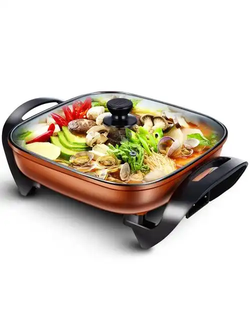 韩式电火锅5l 煎炒焖炖煮多功能