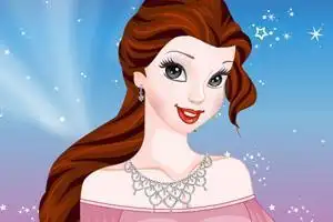 人物简笔画公主彩色女生长发公主简笔画彩色儿童穿着公主裙的小女孩简