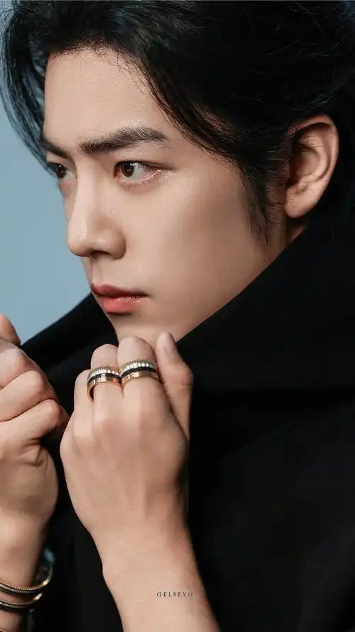 肖战##肖战长发侧颜库存