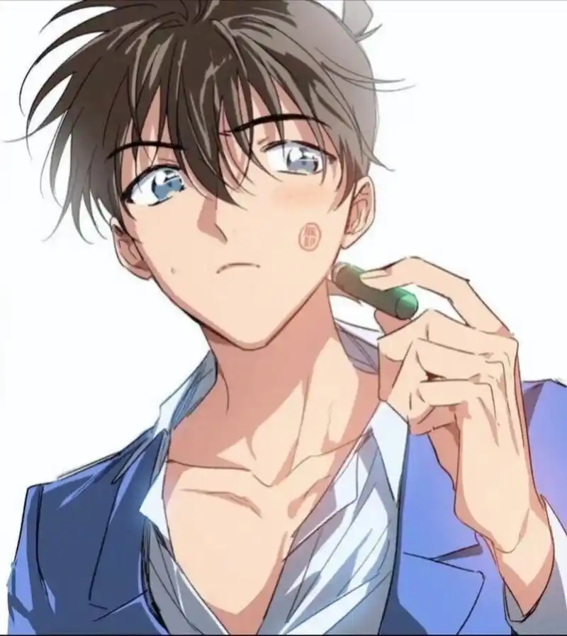 工藤新一精美头像(4) 帅气的工藤新一,你们爱了吗?