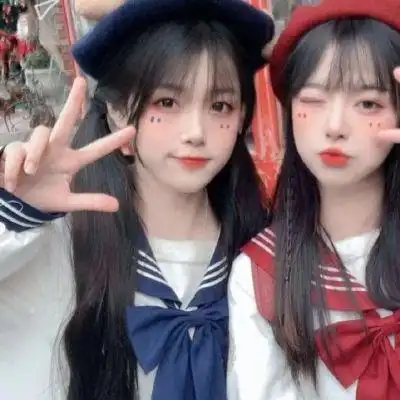 好看闺蜜头像 2个人,从未设防的好闺蜜