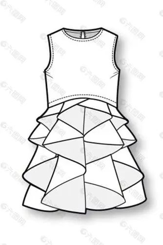 连衣裙设计图
