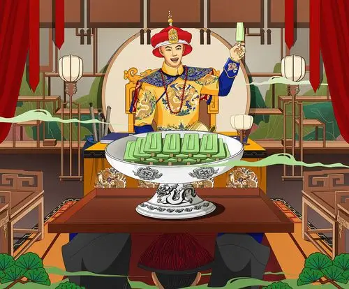 系列皇宫插画创作