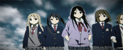 动漫 动画 少女 二次元 人物 可爱 京阿尼 萌 萌妹 卡哇伊 gif 动态