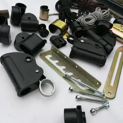 沙滩午睡靠椅扶手锁扣刹车连接件休闲折叠椅躺椅配件大全12号40mm扁管