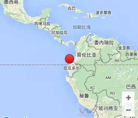 厄瓜多尔地震 2016年7月11日厄瓜多尔发生6.3级地震