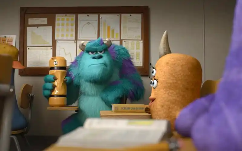 怪兽大学动画电影桌面壁纸1440x900