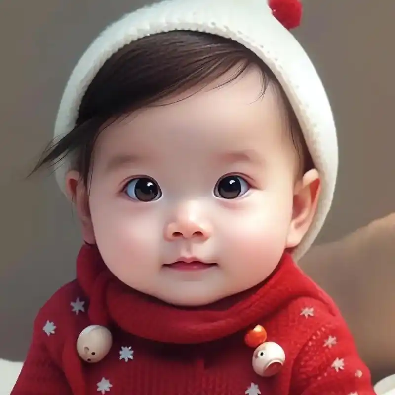 大眼萌娃,可爱幼崽头像.孕妈必备专用漂亮宝宝头像壁纸.