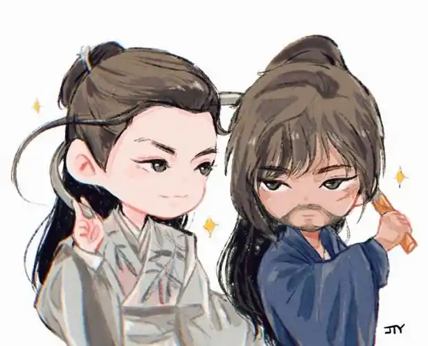 踏莎行山河令超可爱古风头像