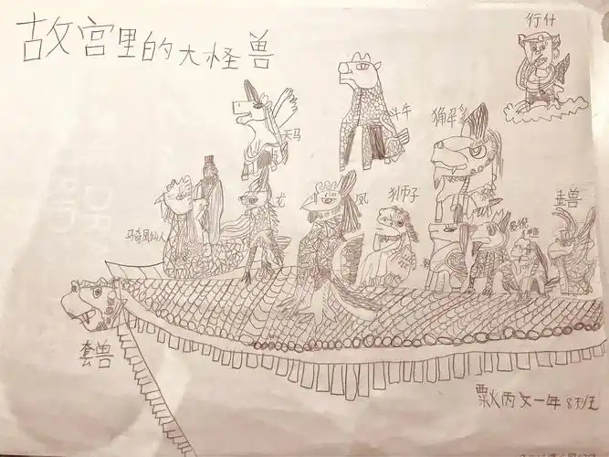 寻找中华骄傲之故宫里的大怪兽(一年8班粟炳文)(副本)