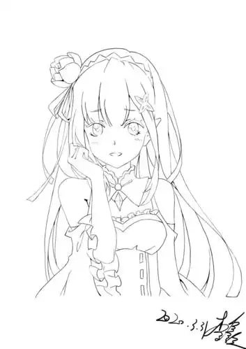 动漫社区_漫画线稿_古风插画_原画作品 - 蓝铅笔