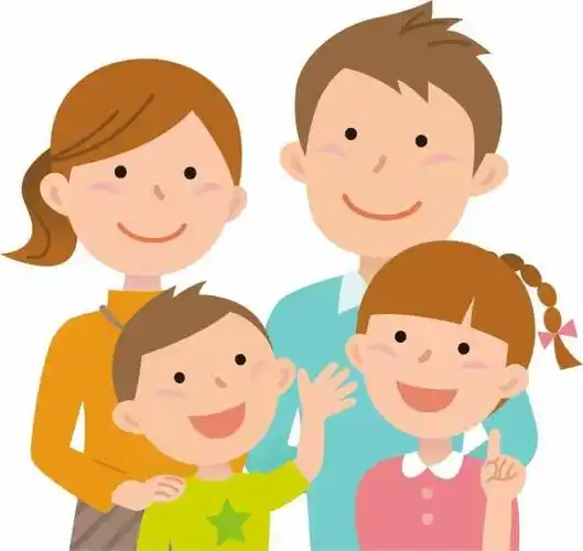 更多精彩其他素材,尽在ovo图库. 71108.四人家族,会话