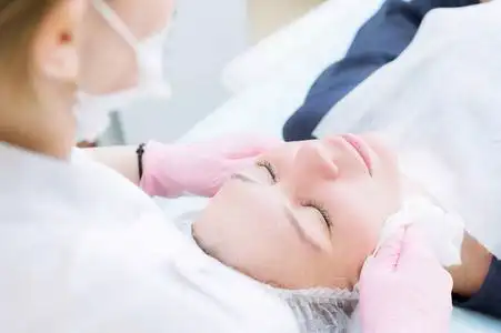 美容院面部图片