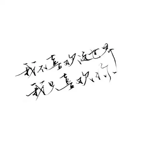 手写/句子/玩网/白底/极简/背景/不注原po司马/b