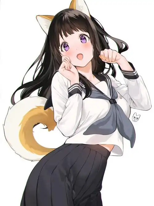 冰菓# 千反田爱瑠!小狗狗画师:mery - 堆糖,美图壁纸兴趣社区