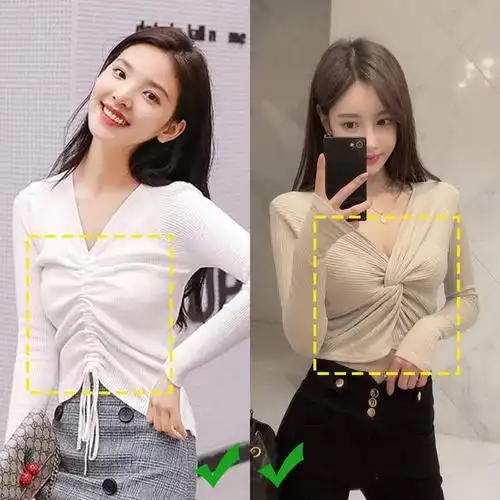 平胸女生vs大胸女生,夏天究竟怎么穿,才能摆脱胸部视觉困扰?