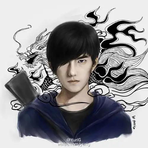 杨洋盗墓笔记 张起灵cr水印