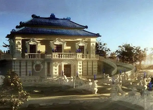 搬运 圆明园3d复原图