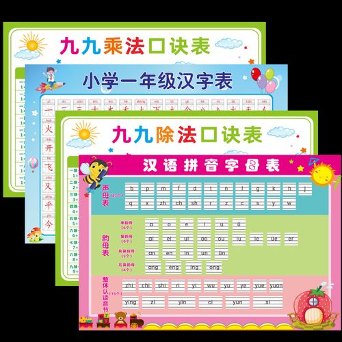 26个汉语拼音字母表墙贴 幼儿园一年级小学生声母韵母自粘全套