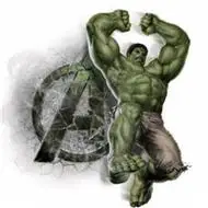 好看的绿巨人头像卡通图片