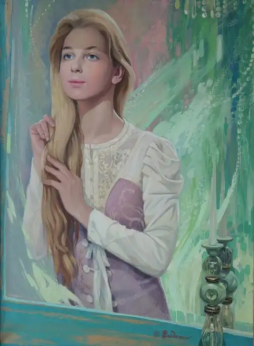 俄罗斯艺术家赛达·阿方妮娜(saydaafonina)人物画