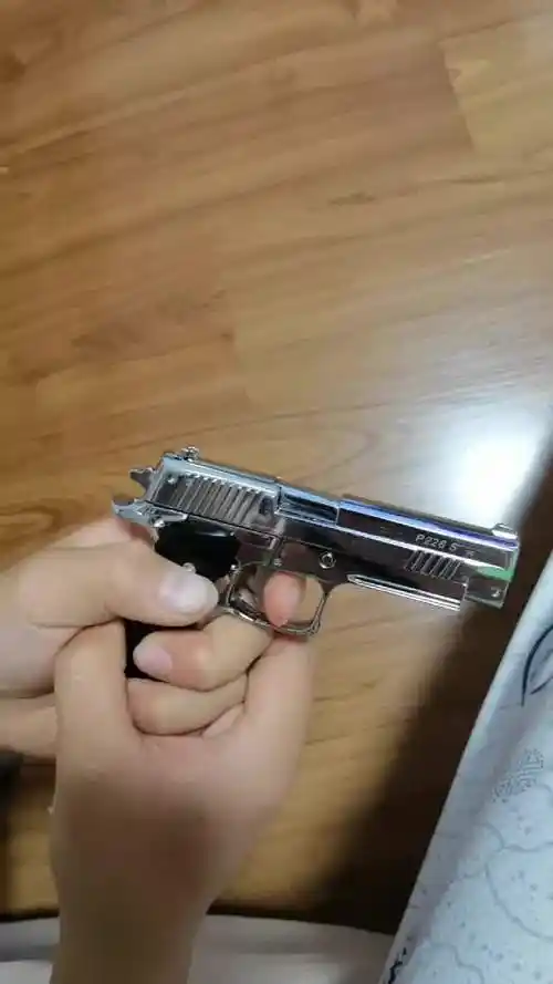 1205全合金属大号可拆卸玩具抢枪抢模型仿真铁合金手枪抢不可发射子弹