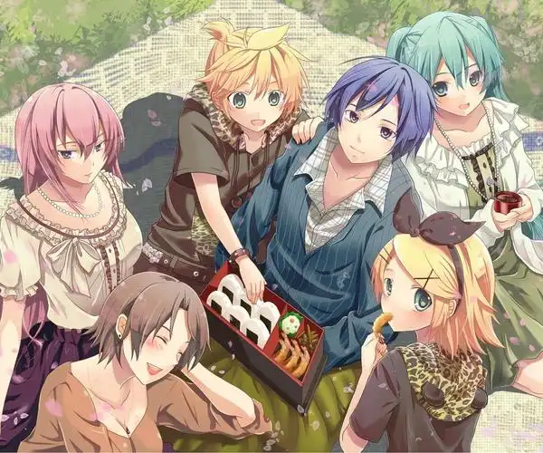 求两张动漫人物集体图