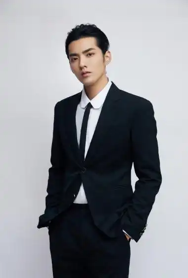 吴亦凡背头西装帅气写真图片44