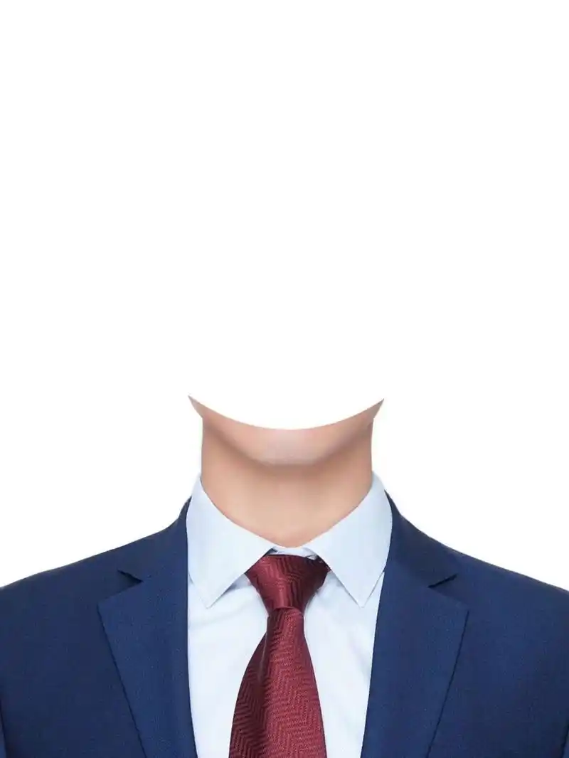 分享一组高清白色背景男士西装证件照模板 毕业季  有需要做简历的小