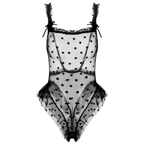 性感睡衣透明蕾丝情趣吊带连体内衣挑逗骚免脱兔女郎衣服激情套装