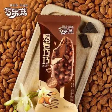 shuhua 舒化 伊利 巧乐兹熔岩巧巧巧克力味脆皮冰淇淋70g*5支/盒雪糕