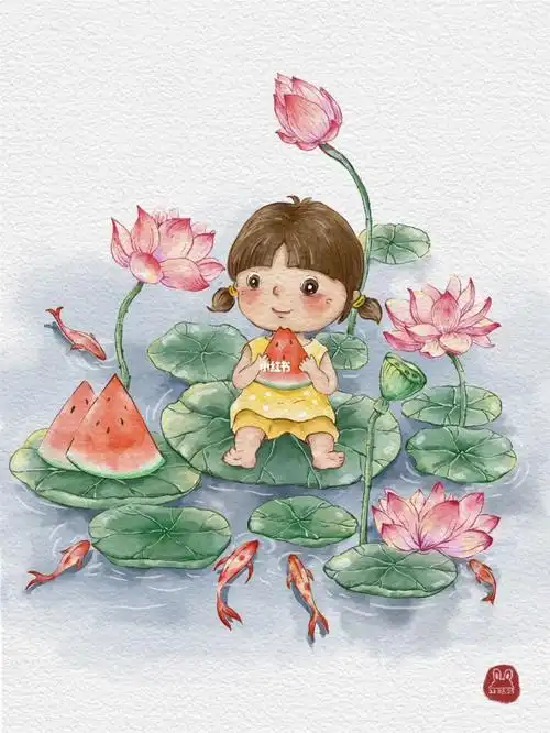 夏天-手绘练习no.7