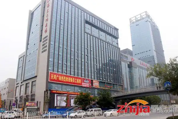 阳光天鸿广场正在进行外部广场地面装饰 预计9月29日营业-邯郸置家网